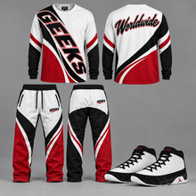 Load image into Gallery viewer, GEEKS Worldwide Mega Outfit - Jordan 9 Space Jam sneakers