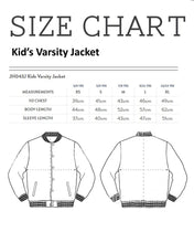 Load image into Gallery viewer, Flight Club Youth Varsity Jacket to match Retro Jordan 2 OG Chicago sneakers