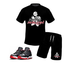 Load image into Gallery viewer, Retro Phresh Boys Short Set - Bred