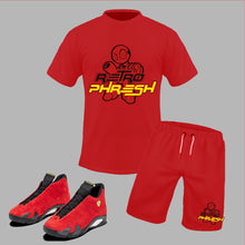 Load image into Gallery viewer, Retro Phresh Boys Short Set - Ferrari