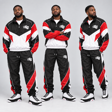 Load image into Gallery viewer, SG 90s Quarter Zip Windbreaker Set - Jordan 9 Space Jam Sneakers