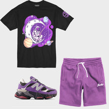 Load image into Gallery viewer, SneakerGeeks Short Set to match New Balance 9060 Violet Noir