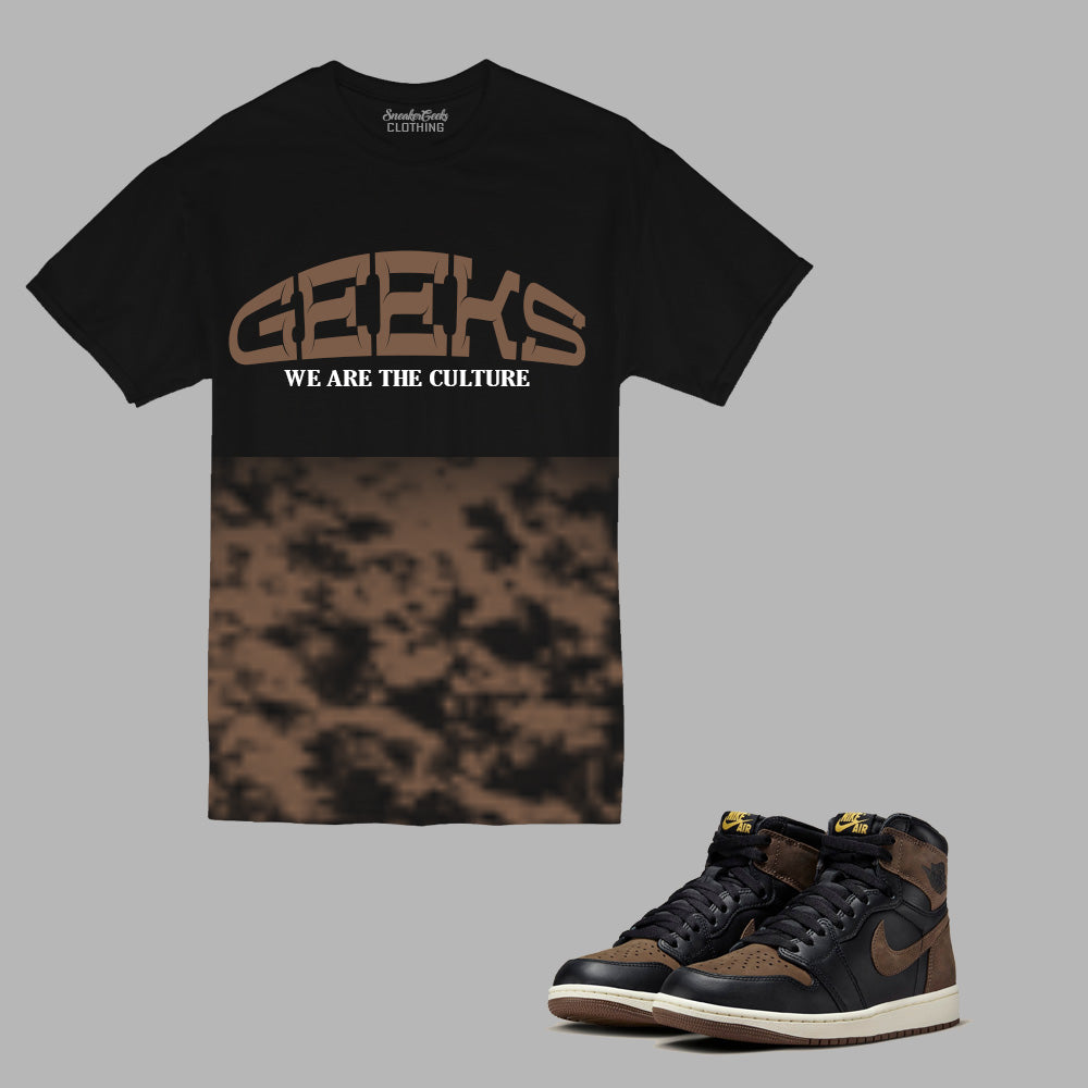 We Are The Culture T-Shirt to match Retro Jordan 1 Palomino sneakers