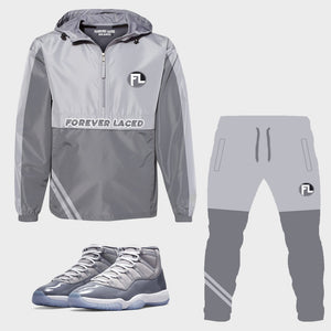 Forever Laced FL Outfit 2 to match Retro Jordan 11 Cool Grey