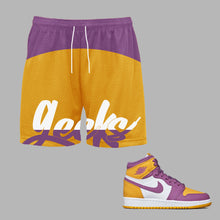 Load image into Gallery viewer, GEEKS Mesh Shorts to match Retro Jordan 1 Broherhood