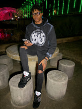 Load image into Gallery viewer, SG We Are The Culture Sunfaded Hoodie (Black/Grey and White)
