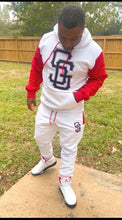 Load image into Gallery viewer, SG Giants Hooded Sweatsuit to match Retro Jordan 6 Olympic sneakers
