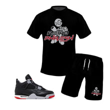 Load image into Gallery viewer, Retro Phresh Boys Short Set - Bred Reimagined
