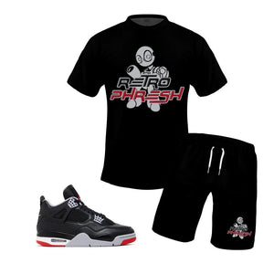Retro Phresh Boys Short Set - Bred Reimagined