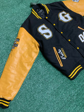 Load image into Gallery viewer, Retro University Varsity Jacket (University Gold/Black and White)
