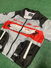 Load image into Gallery viewer, SG Most Wanted Windbreaker Set - Black, Grey and Red
