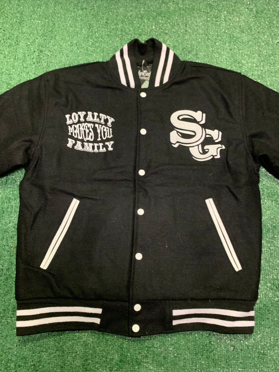 Loyalty Makes You Family Varsity Jacket to match Retro Jordan 11 Gratitude sneakers - In Stock