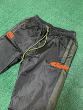 Load image into Gallery viewer, SG Most Wanted Windbreaker Set - Black/Deep Green and Orange
