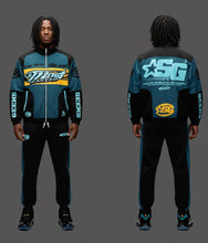 Load image into Gallery viewer, SG Most Wanted Windbreaker Set - Gamma Blue

