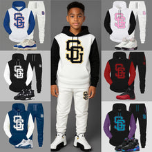 Load image into Gallery viewer, SG Giants Youth Hooded Sweatsuit - Taxi
