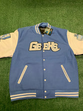 Load image into Gallery viewer, LEGEND 11 Varsity Jacket to match Retro Jordan 11 Legend Blue sneakers

