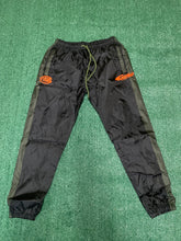 Load image into Gallery viewer, SG Most Wanted Windbreaker Set - Black/Deep Green and Orange
