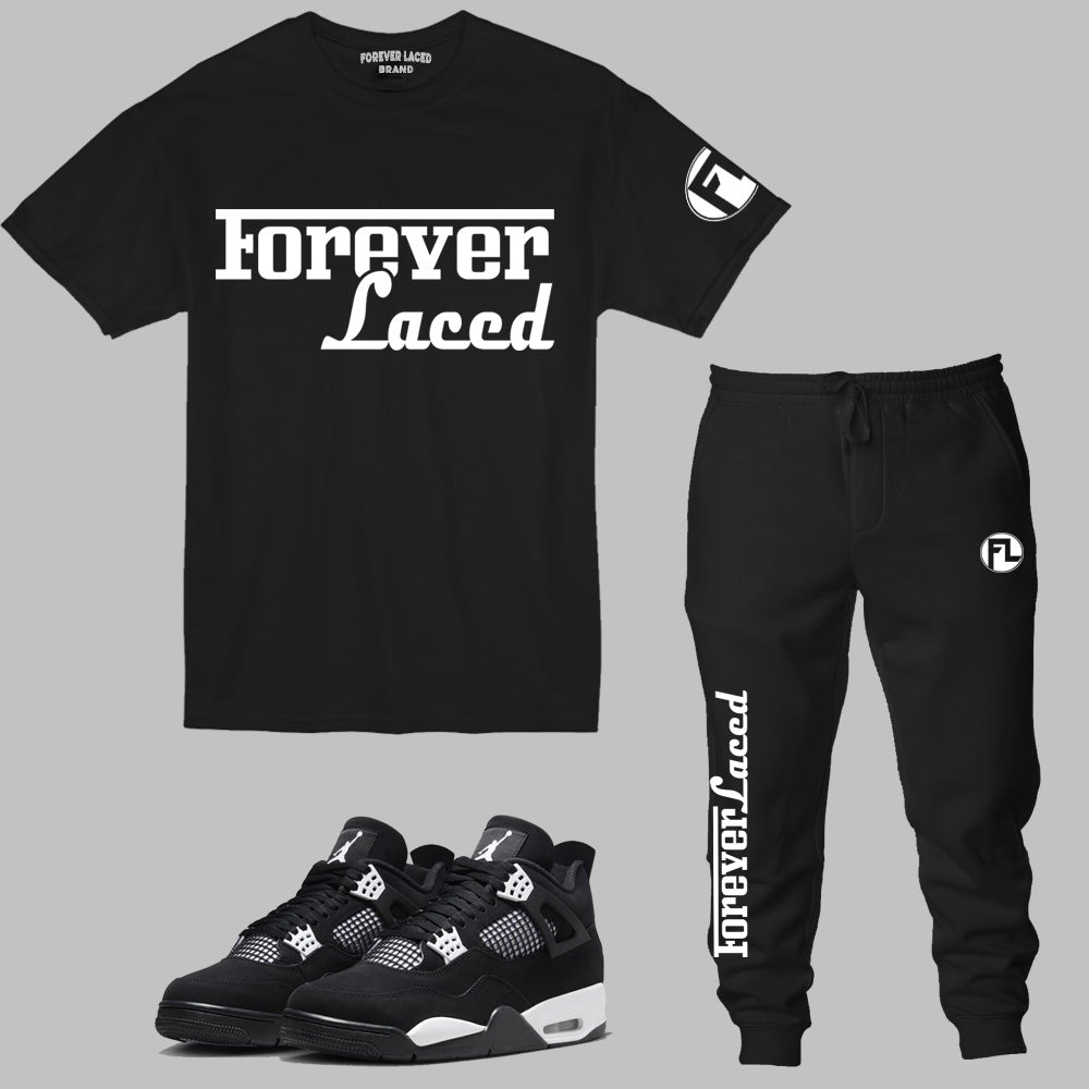 Forever Laced Racer Outfit to match Retro Jordan 4 White Thunder ...