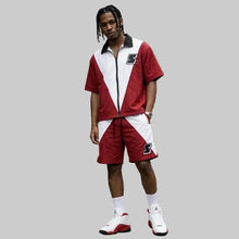 Load image into Gallery viewer, Super S Windbreaker Short Set to match the Retro Jordan 13 OG Chicago sneakers
