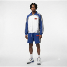 Load image into Gallery viewer, SG Trainer Track Short Set to match Retro Jordan 3 True Blue sneakers
