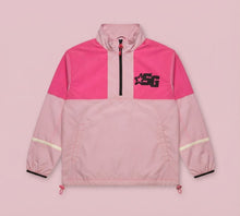Load image into Gallery viewer, SG Standard Quarter Zip Windbreaker - Bubblegum
