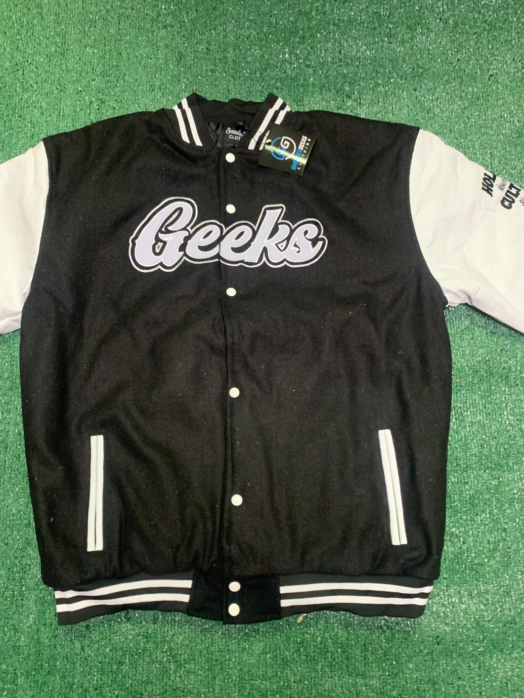 Defeat Is Not An Option Varsity Jacket to match Retro Jordan 11 Gratitude sneakers - In Stock