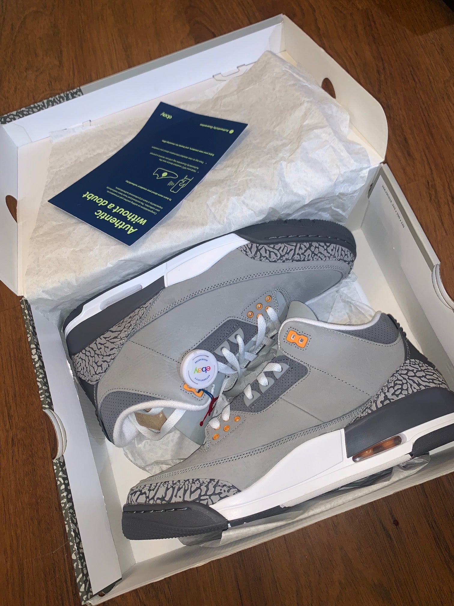 Brand New Air Jordan 3 Retro Cool Grey 2021 size 11.5