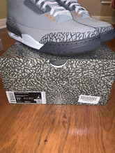 Load image into Gallery viewer, Brand New Air Jordan 3 Retro Cool Grey 2021 size 11.5
