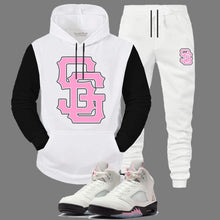 Load image into Gallery viewer, SG Giants Hooded Sweatsuit to match Retro Jordan 5 OG 35th Anniversary sneakers
