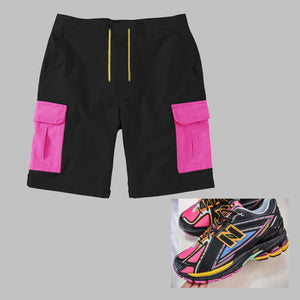 Cargo Shorts to match New Balance 1906r Neon Nights sneakers