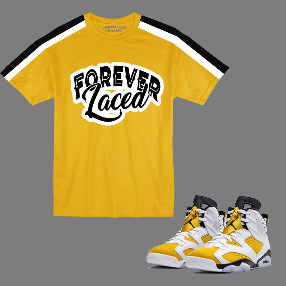 SG Giants T-Shirt to match Retro Jordan 6 Yellow Ochre sneakers