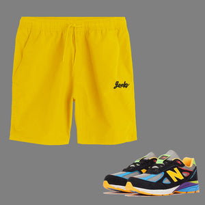 GEEKS Shorts to match New Balance 990v4 Wild Style sneakers
