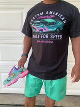 Load image into Gallery viewer, Built For Speed t-shirt to match New Balance 9060 sneakers
