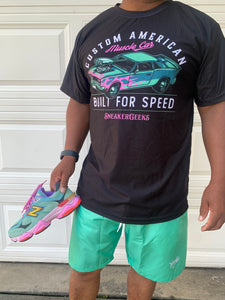 Built For Speed t-shirt to match New Balance 9060 sneakers