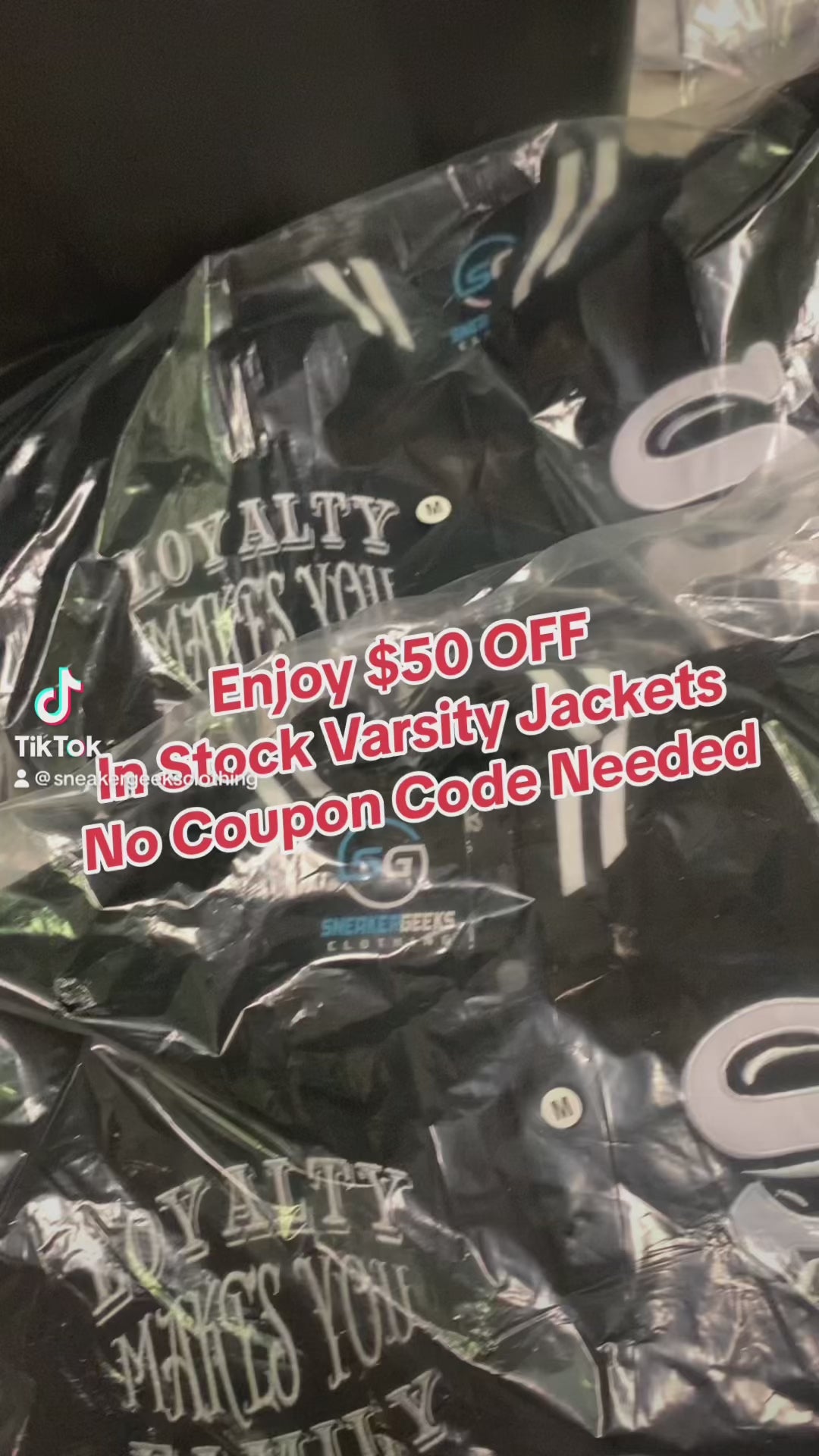 Defeat Is Not An Option Varsity Jacket to match Retro Jordan 11 Cherry -  In Stock