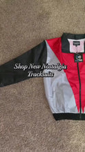 Load and play video in Gallery viewer, SG Nostalgia Tracksuit to match Retro Jordan 5 Fire Red Black Tongue sneakers
