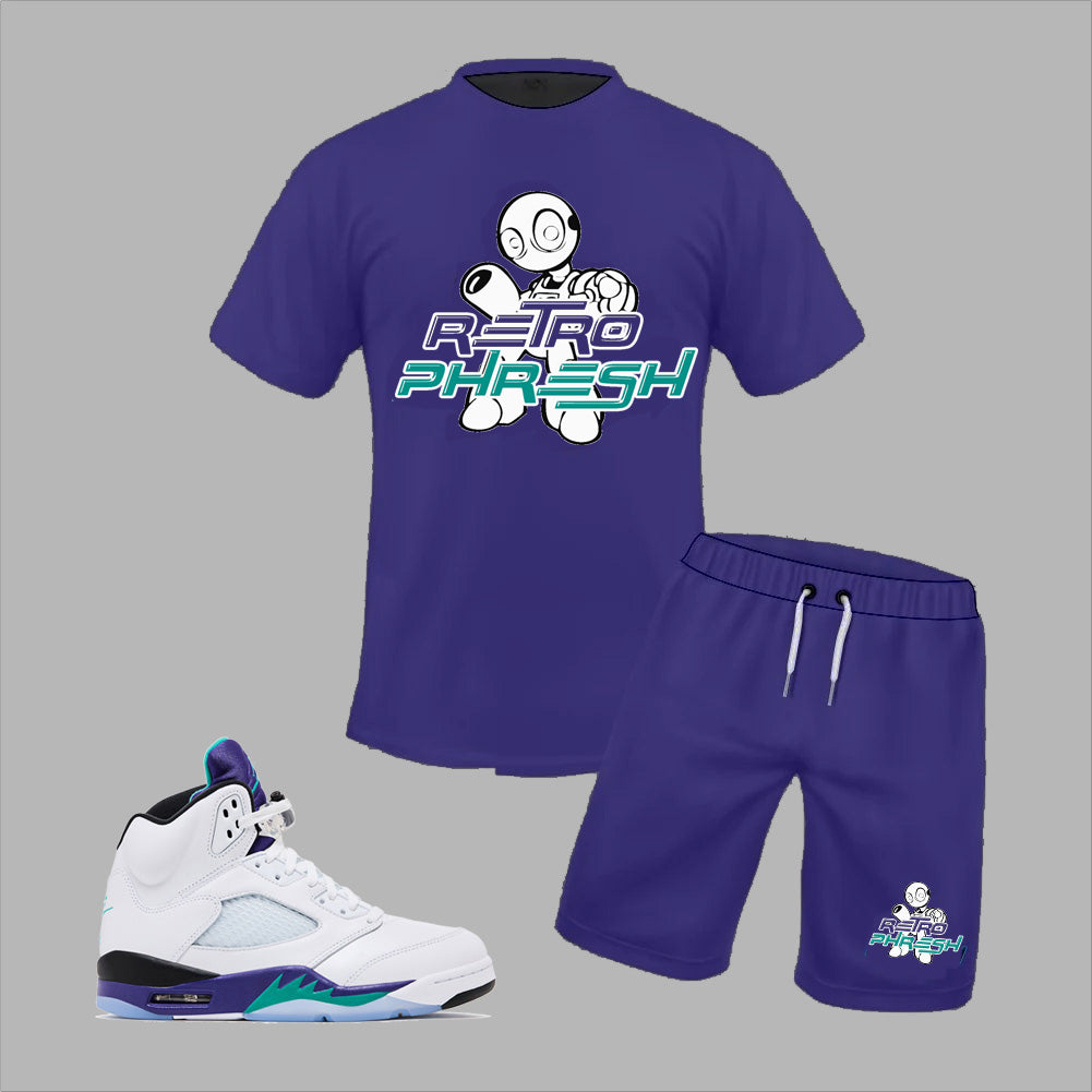 Retro Phresh Short Set - OG Grape sneakers