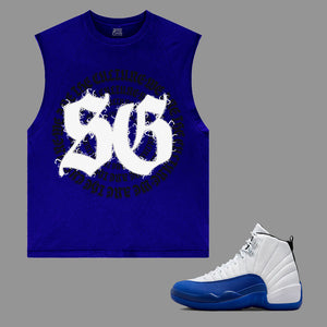 SG We Are The Culture Sleeveless T-Shirt to match Retro Jordan 12 Blueberry