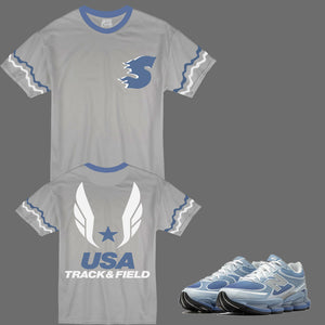 S Track and Field T-Shirt to match New Balance Abzorb 2000 Sneakers