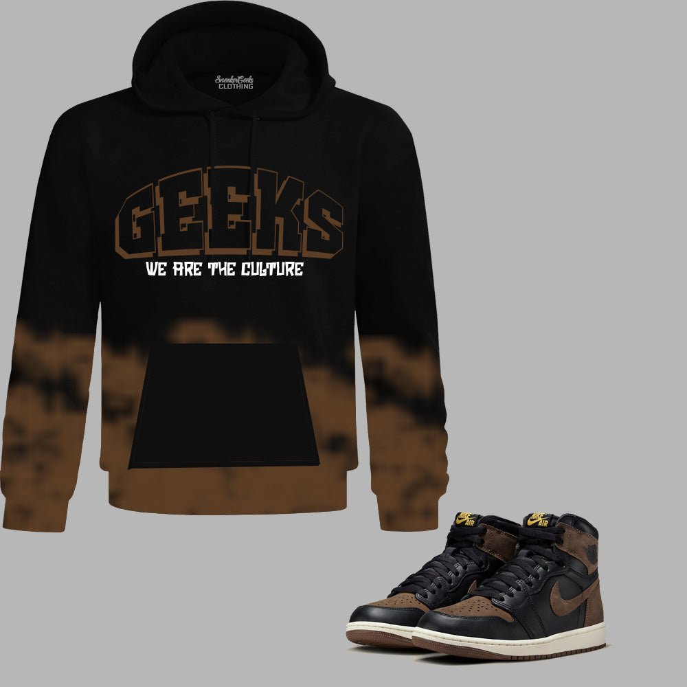 We Are The Culture Hoodie to match Retro Jordan 1 Palomino sneakers