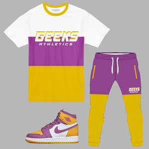 GEEKS Athletics Outfit to match Retro Jordan 1 Brotherhood