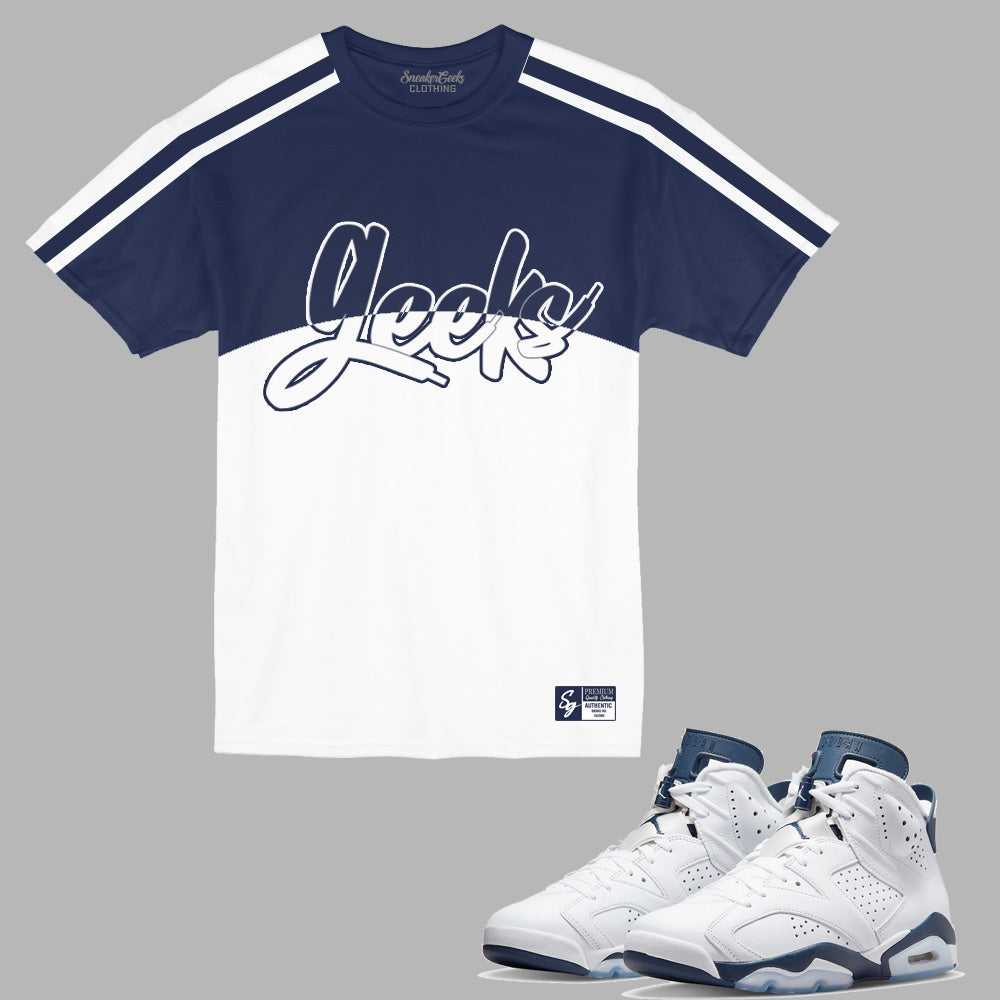 GEEKS T-Shirt to match Retro Jordan 6 Midnight Navy