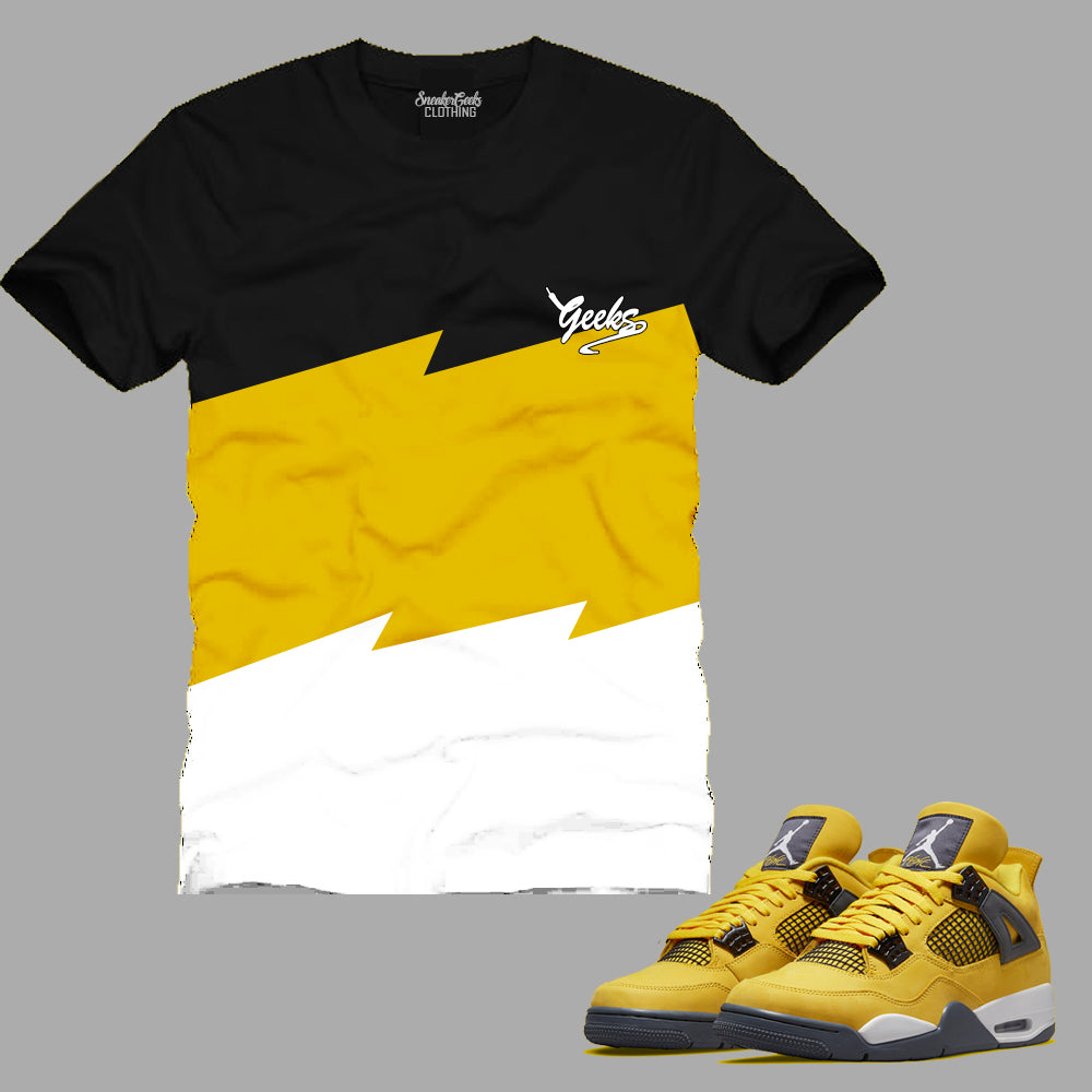 GEEKS Nostalgic T-Shirt to match Retro Jordan 4 Lightning