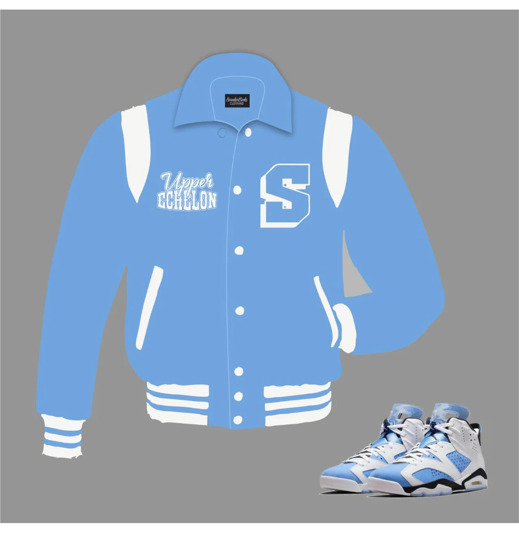 Upper Echelon Vintage Varsity Jacket UNC