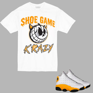 Shoe Game Krazy 1 T-Shirt to match Retro Jordan 13 Del Sol