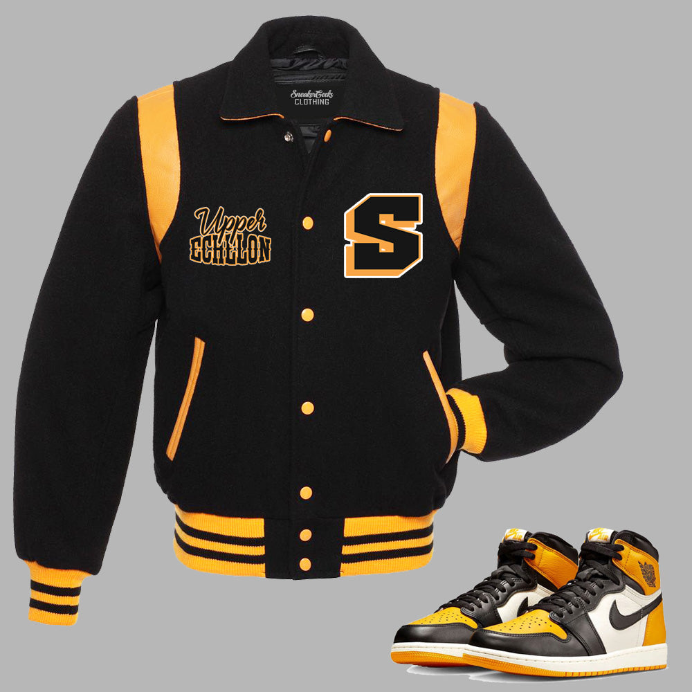 Upper Echelon Vintage Taxi Varsity Jacket - In Stock