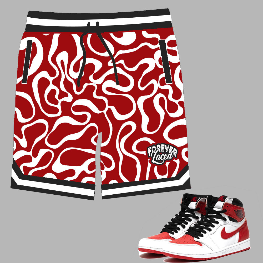 Forever Laced Shorts to match Retro Jordan 1 Heritage