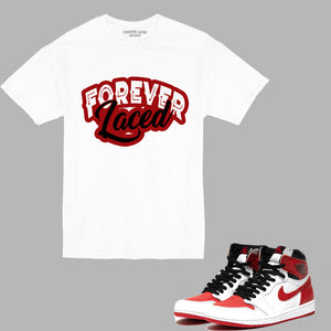 Forever Laced T-Shirt to match Retro Jordan 1 Heritage