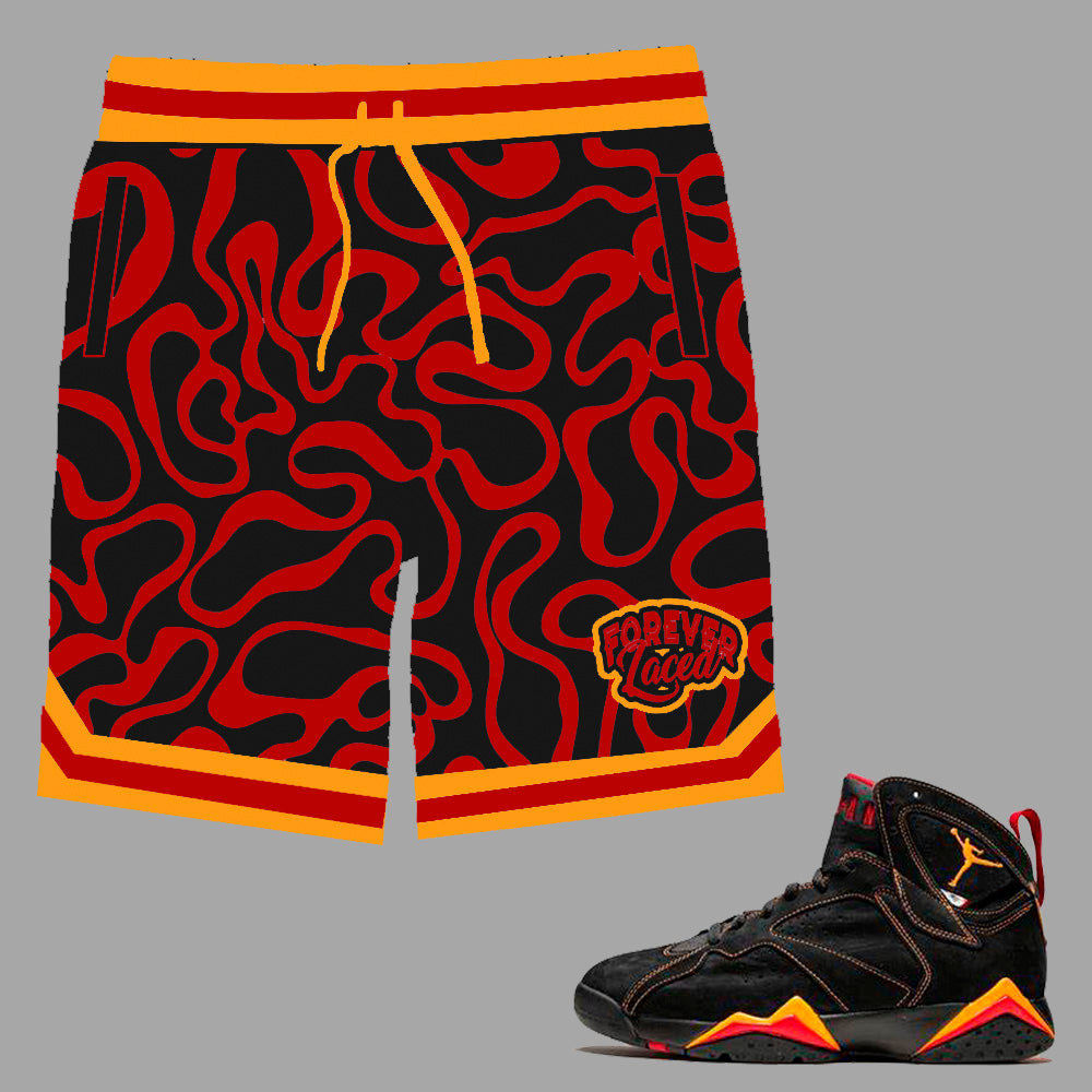 Forever Laced Shorts to match Retro Jordan 6 Citrus