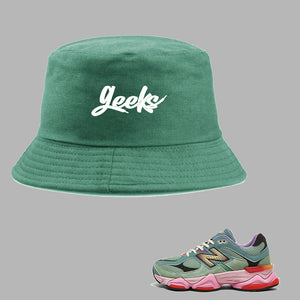 GEEKS Bucket Hat to match New Balance 9060 Warped sneakers